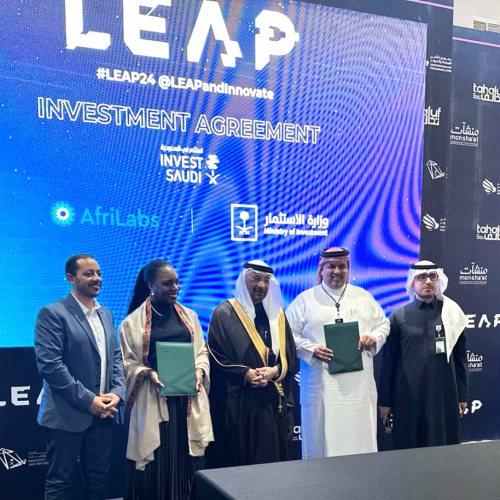 AfriLabs Exchanges Strategic MOU with Ministry of Investment of Saudi Arabia at LEAP 2024